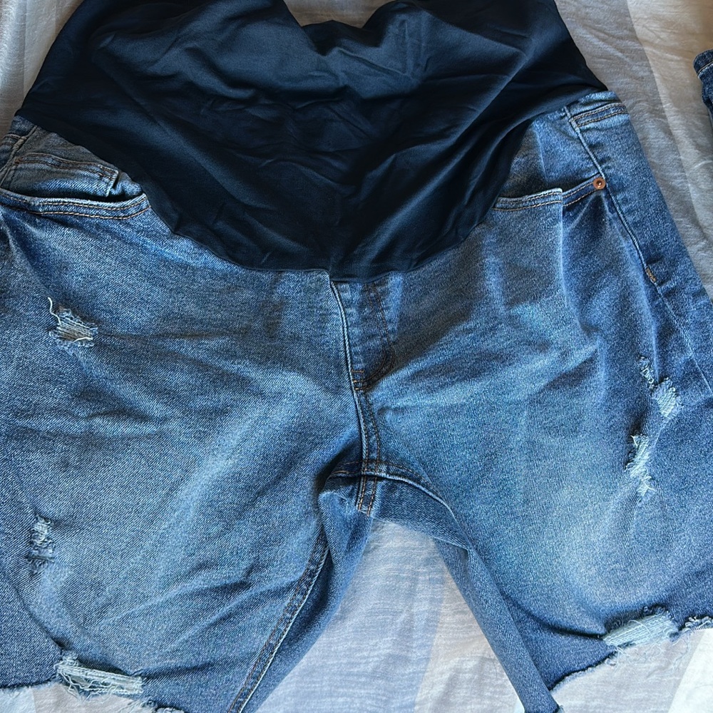 Time and Tru Blue Jean Shorts